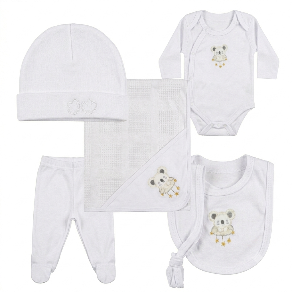 Set Primer Día "Koala Estrellitas" Unisex - Image 3