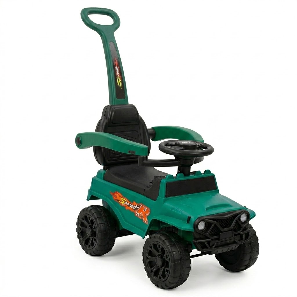 Carro Montable Infantil Estilo Jeep con Mango Guía - Image 2