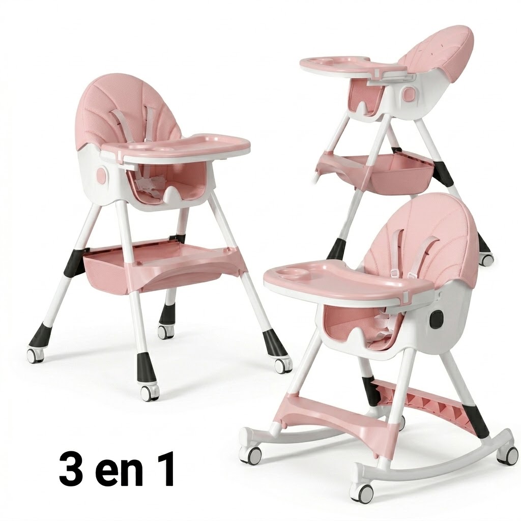 Silla Comedor para Bebé Multifuncional- Mecedora - Image 2