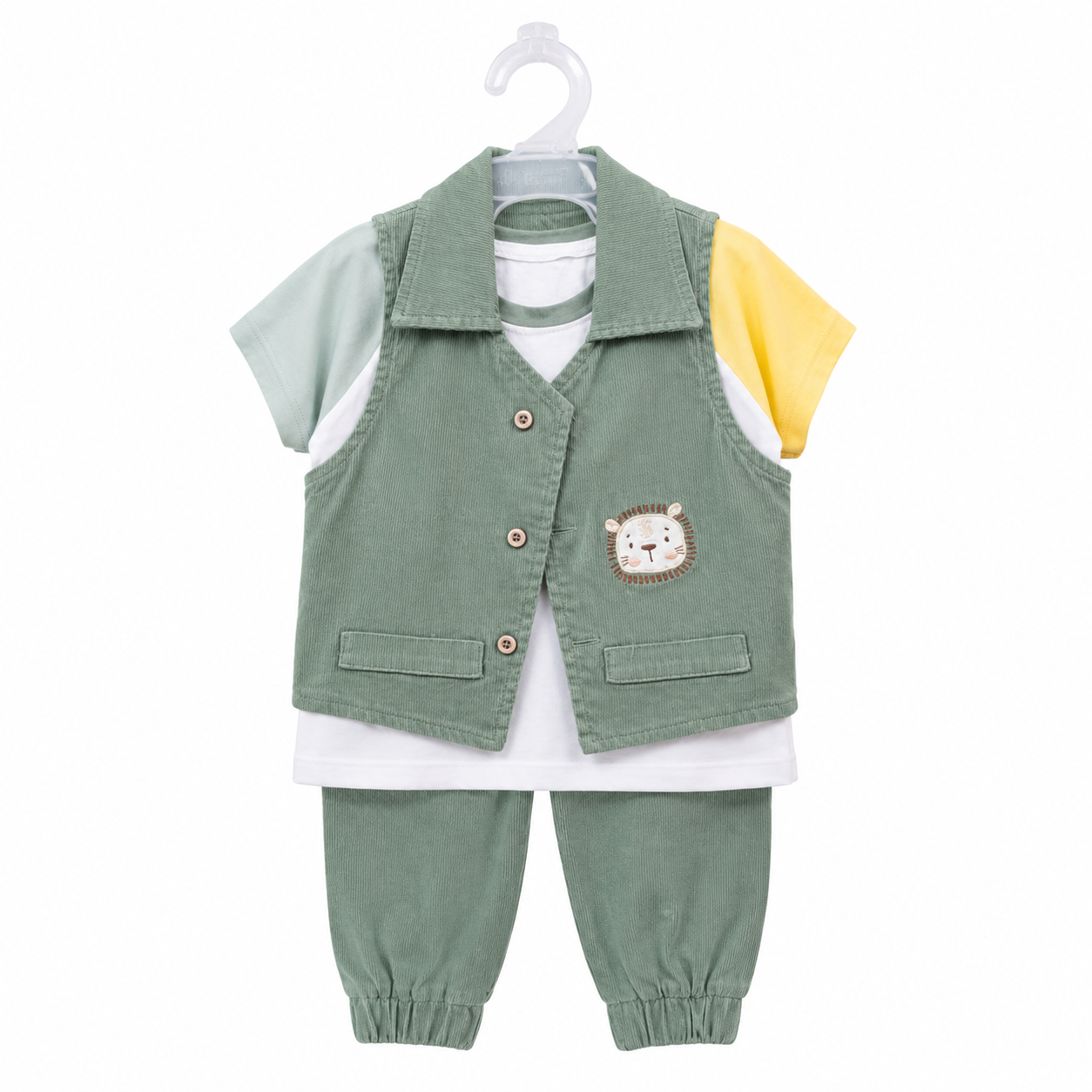 Conjunto Chaleco León tres piezas UK - Image 2