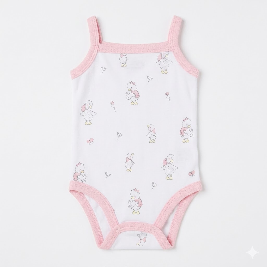 Set de Primera Muda para Bebé - Colección Patito Elegante (8 piezas) - Image 3
