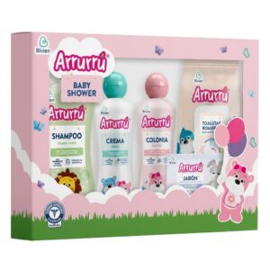 Kit de Aseo Arrurrú para Baby Shower