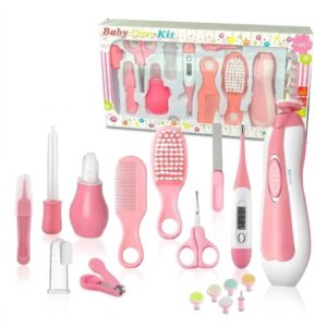 Kit Completo de Cuidado y Aseo para Bebé con Lima Eléctrica