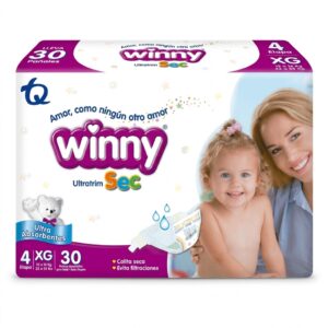 Pañales Winny Sec - Etapa 4 para Bebé