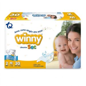 Pañales Winny Sec - Etapa 2 para Bebé
