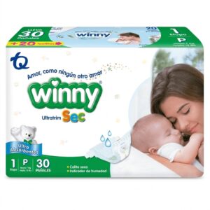Pañales Winny Sec - Etapa 1 para Bebé