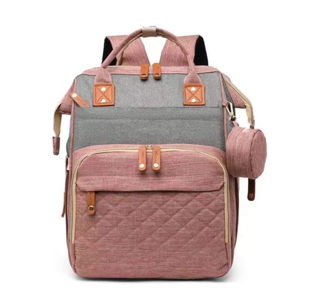 Mochila Pañalera Multifuncional con Cambiador Portátil Integrado - Image 3