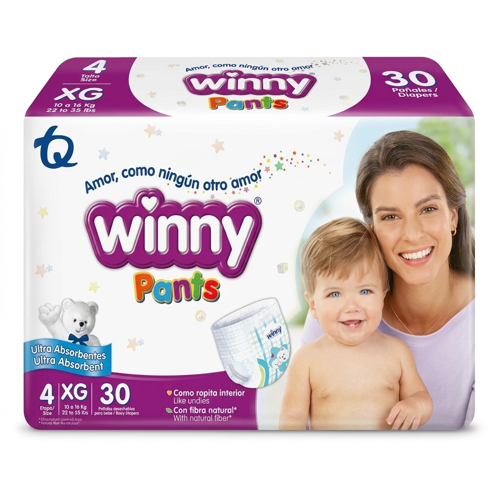 Pañales Winny Pants Etapa 4 XG