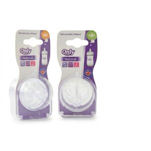 Pack de Chupos de Repuesto para Tetero - Only