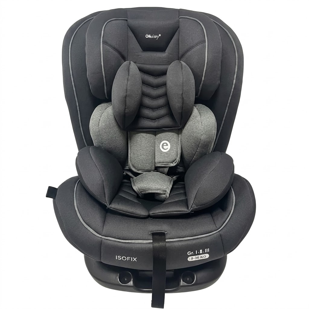 Silla de Auto para Bebé con Sistema ISOFIX - Seguridad y Confort Ajustable- Ebaby