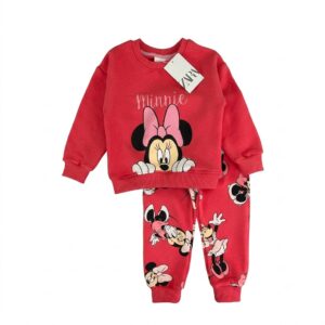 Set de Sudadera y Pants Estampado Minnie Mouse Disney para Niña - Zara