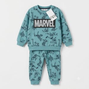 Conjunto Dos Piezas Zara Niño Marvel Hombre Araña Original Nuevo