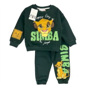 Conjunto de Sudadera y Pants Zara Kids Simba El Rey León - Nuevo