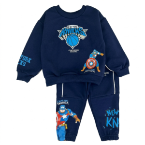 Conjunto Deportivo Infantil New York Knicks x Capitán América